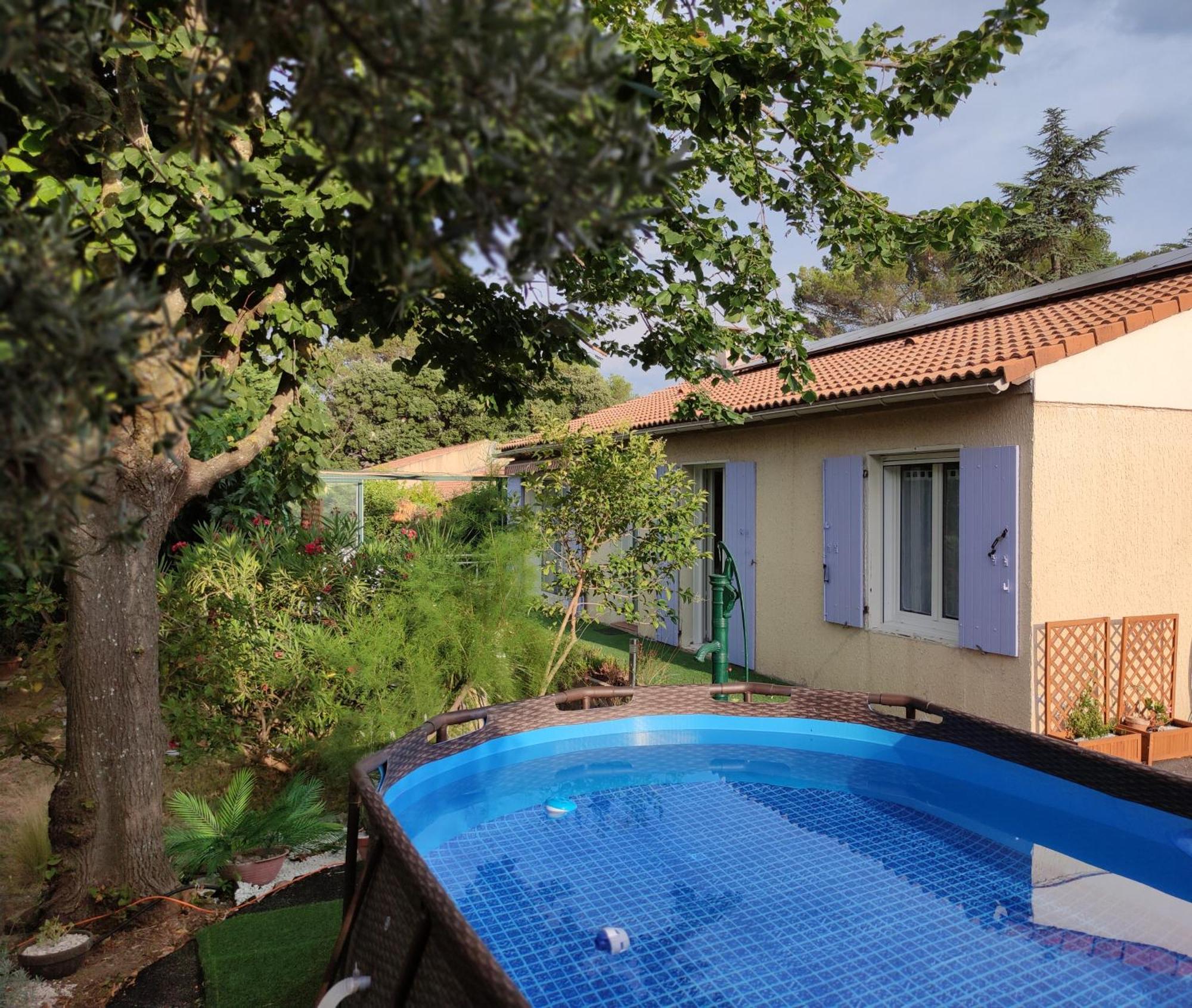 Le Jardin Des Rocailles - Villa 4 Chambres Climatisee Avec Piscine A Deux Pas D'Avignon Вильнёв-ле-Авиньон Экстерьер фото