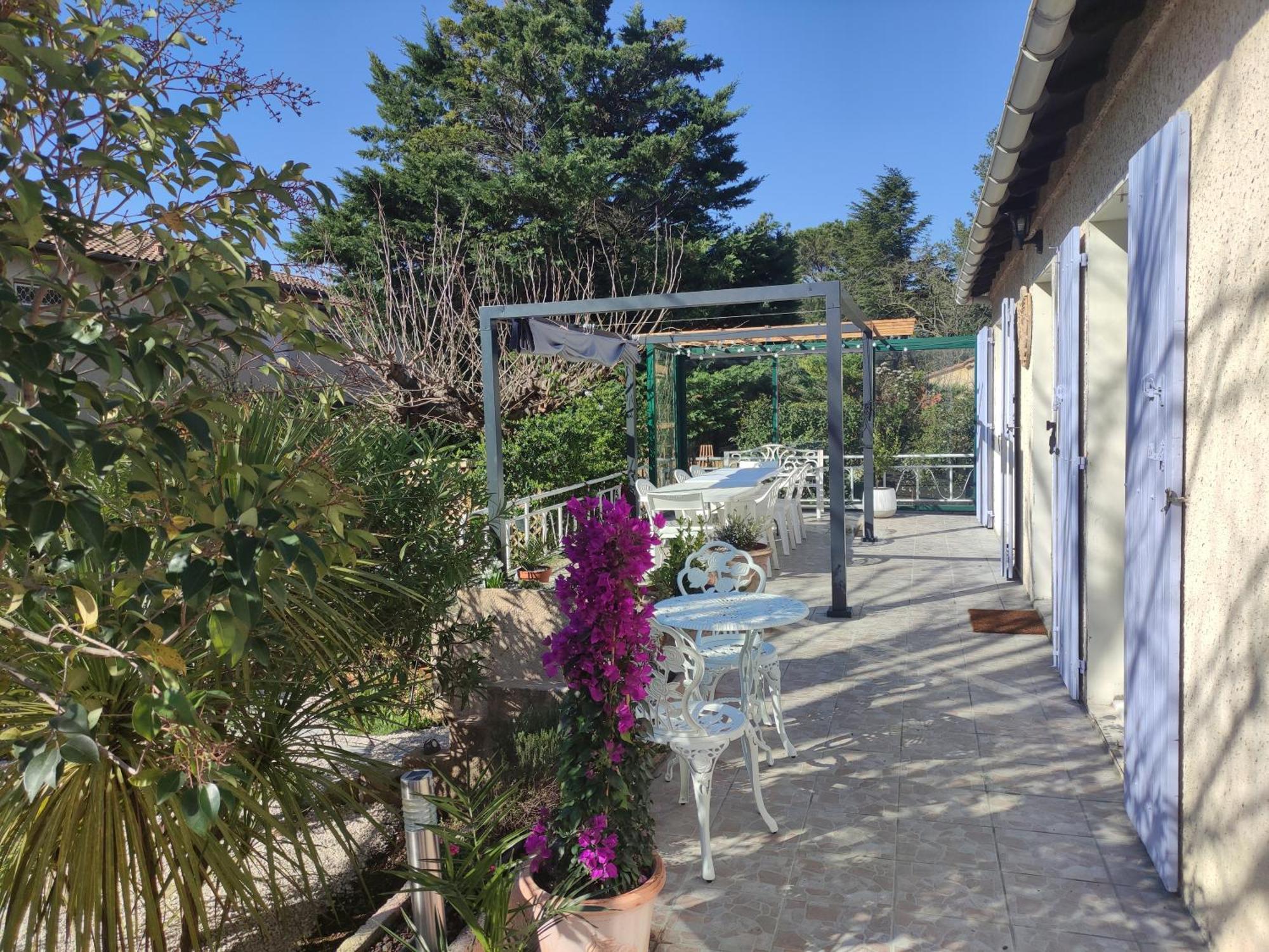 Le Jardin Des Rocailles - Villa 4 Chambres Climatisee Avec Piscine A Deux Pas D'Avignon Вильнёв-ле-Авиньон Экстерьер фото